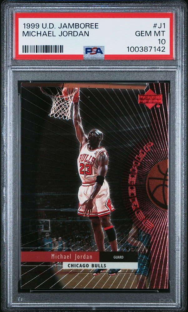 1999 Upper Deck Jamboree J1 Michael Jordan PSA 10