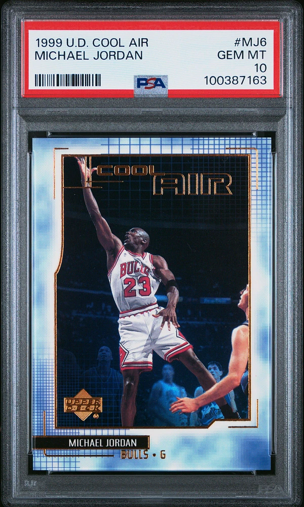 1999 Upper Deck Cool Air Mj6 Michael Jordan PSA 10