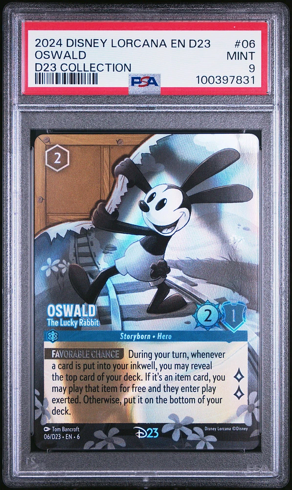 2024 Disney Lorcana En D23-d23 Expo Promo 06 Oswald