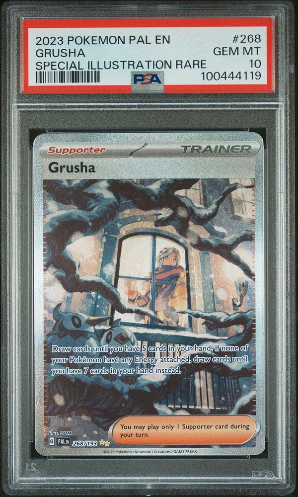 2023 Pokemon Pal En-paldea Evolved 268 Grusha Special Illustration Rare PSA