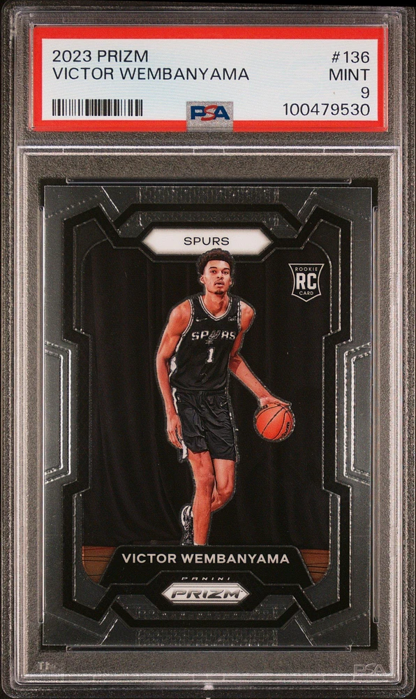 2023 Panini Prizm 136 Victor Wembanyama PSA