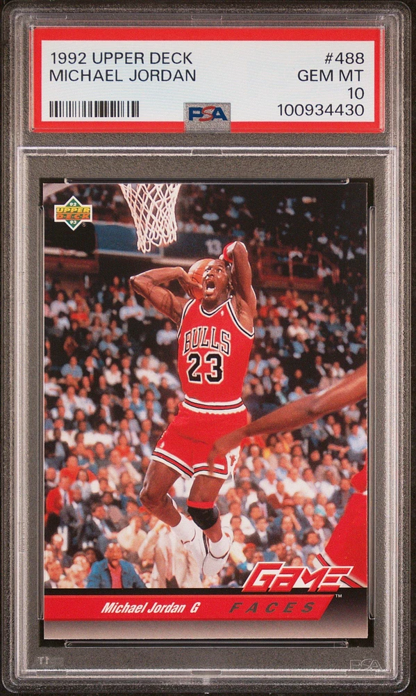 1992 Upper Deck Michael Jordan PSA