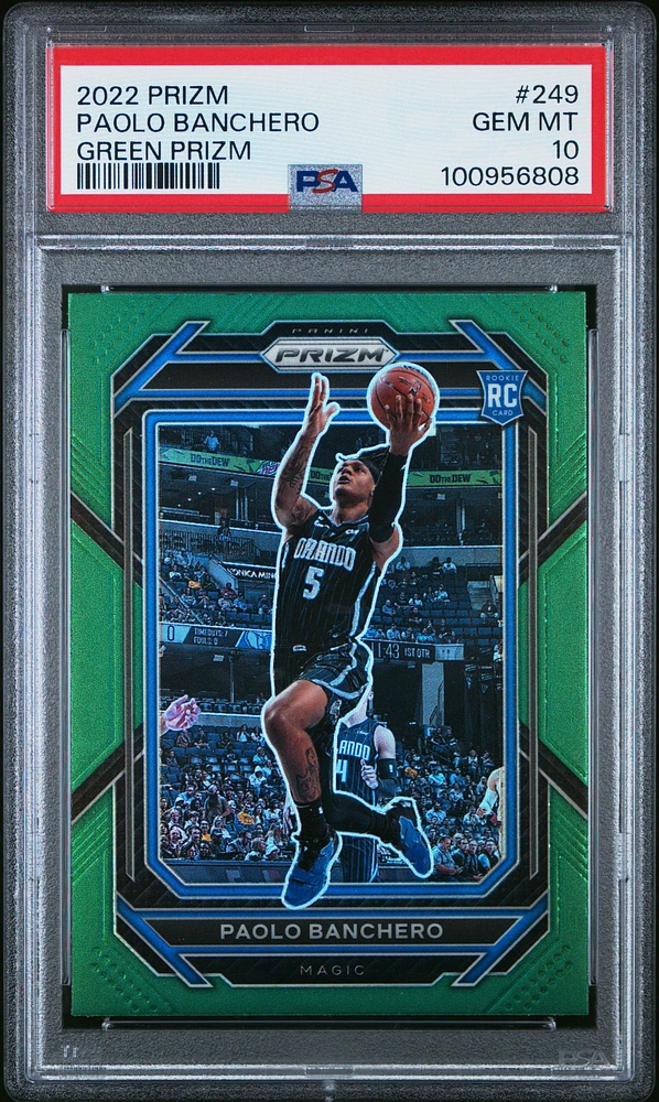 2022 Panini Prizm 249 Paolo Banchero Prizm PSA
