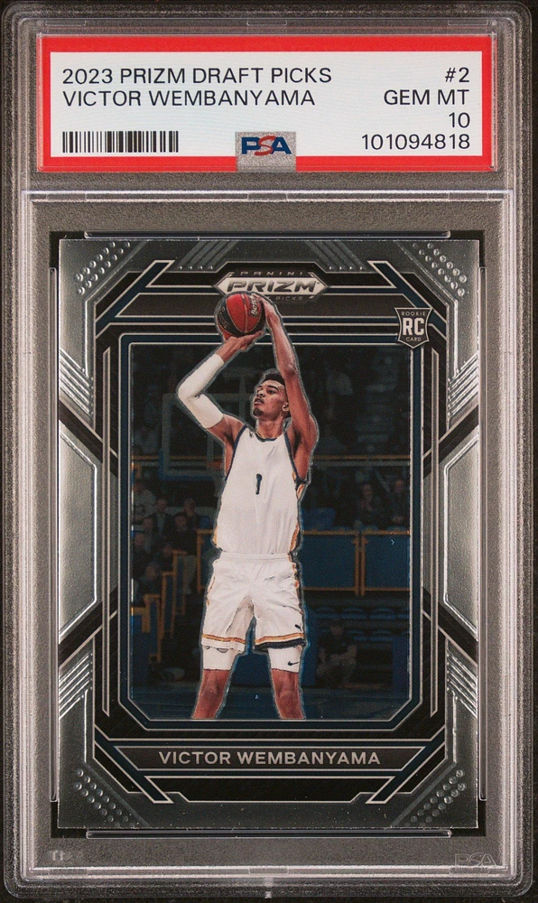 2023 Panini Prizm Draft Picks 2 Victor Wembanyama PSA