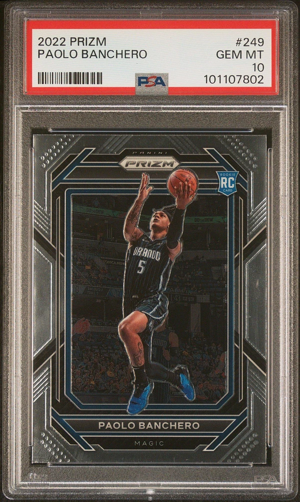 2022 Panini Prizm 249 Paolo Banchero PSA