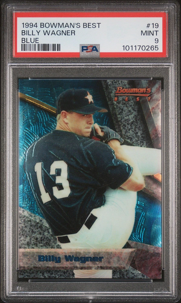 1994 Bowman's Best 19 Billy Wagner Blue PSA