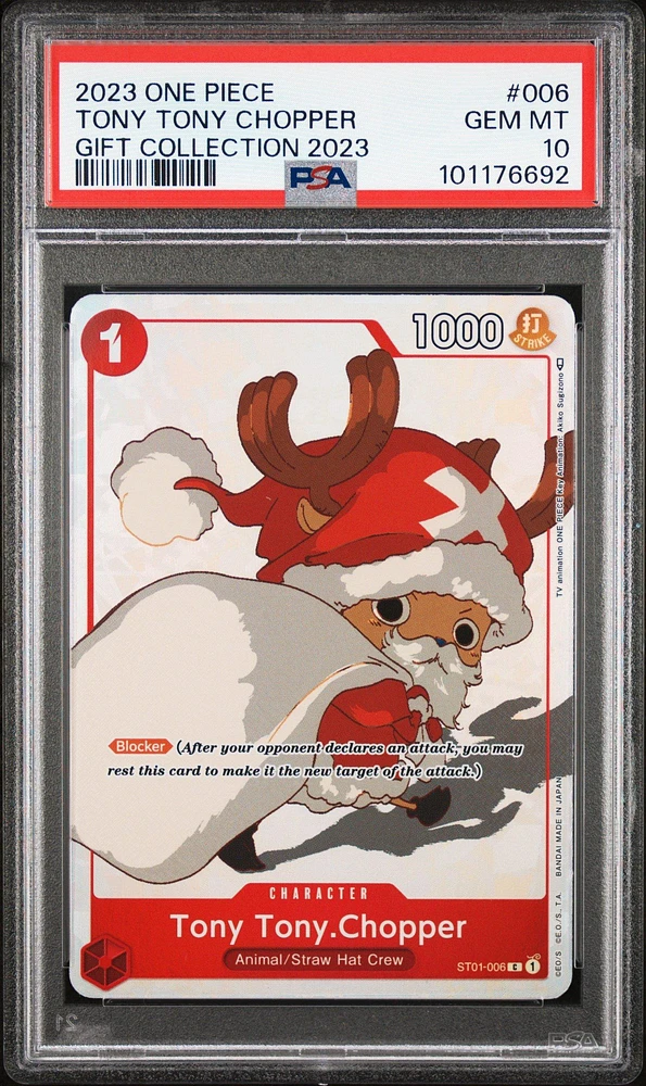 2023 One Piece Gift Collection 2023 006 Tony Tony Chopper PSA 10