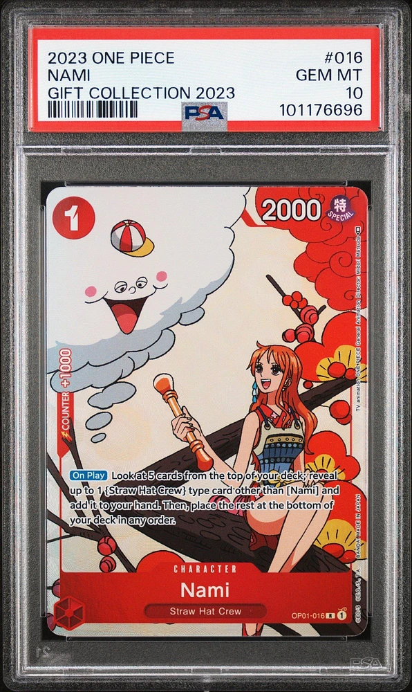 2023 One Piece Gift Collection 2023 016 Nami PSA