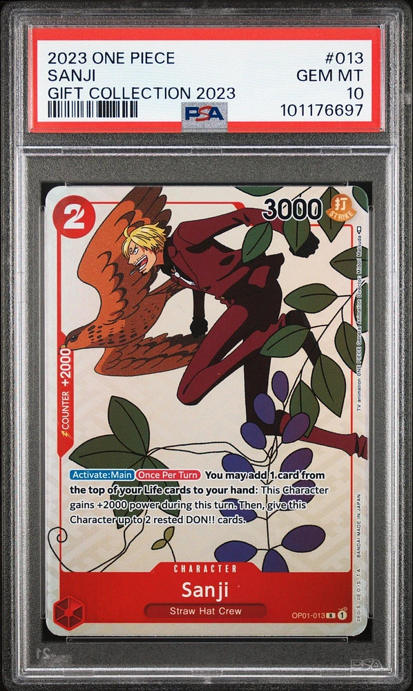2023 One Piece Gift Collection 2023 013 Sanji PSA 10