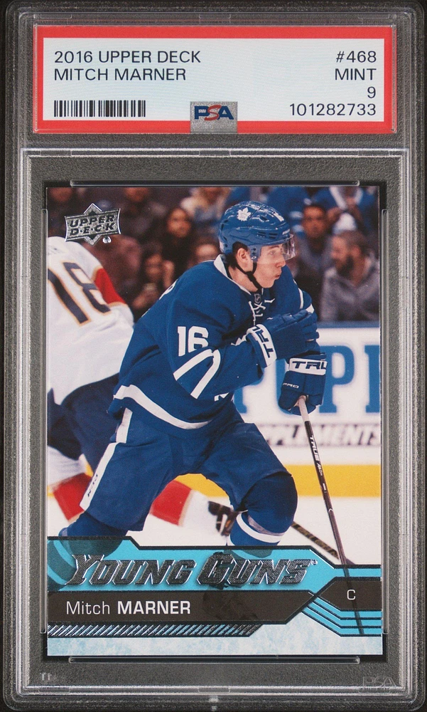 2016 Upper Deck 468 Mitch Marner PSA 9