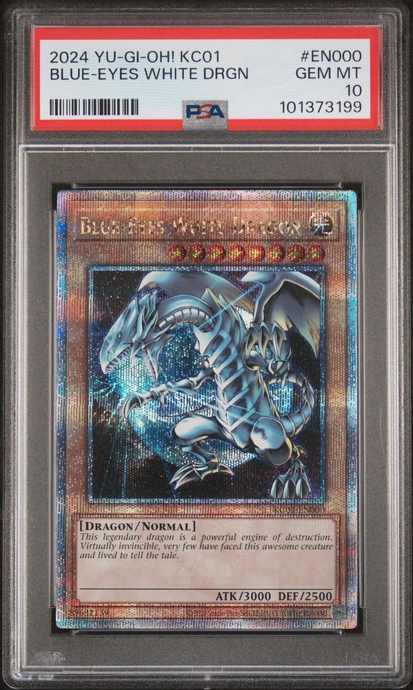 2024 Yu-gi-oh! Kc01-25th Anniversary Ultimate Kaiba Set En000 Blue-eyes White Dragon PSA 10
