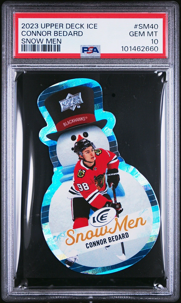 2023 Upper Deck Ice Snow Men Sm40 Connor Bedard PSA 10