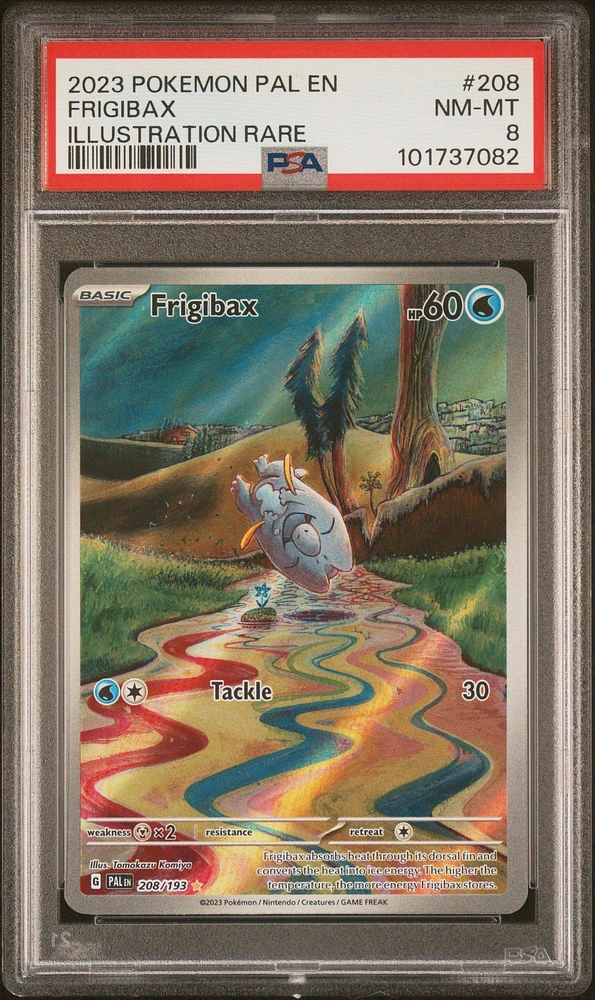 2023 Pokemon Pal En-paldea Evolved 208 Frigibax Illustration Rare PSA