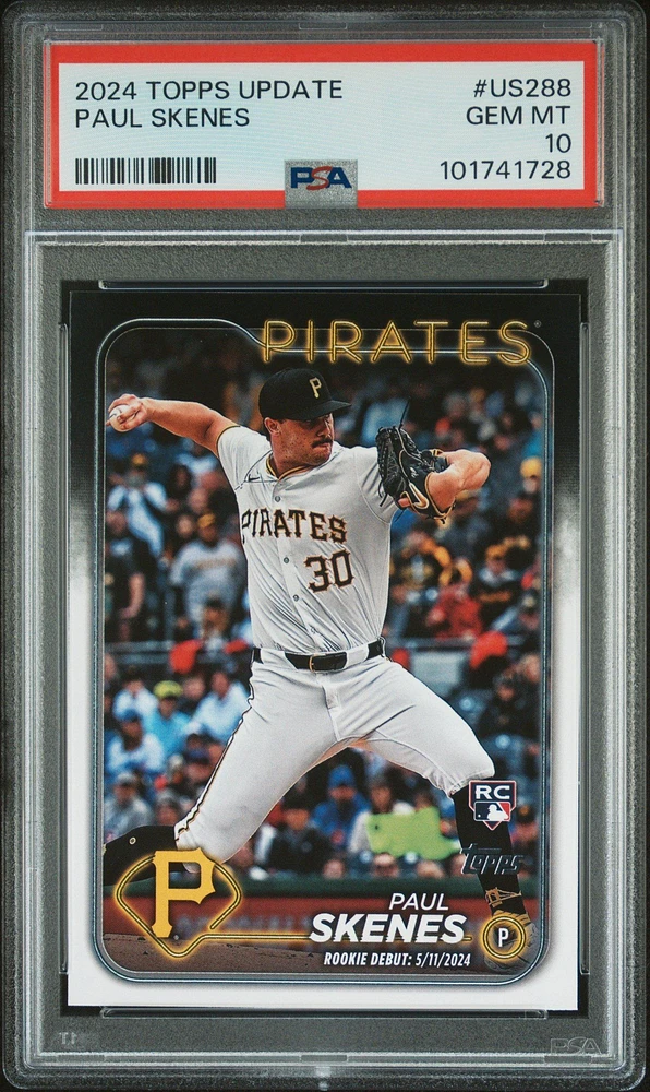 2024 Topps Update Us288 Paul Skenes PSA