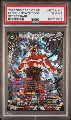 2023 Dragon Ball Super Card Game Series 23 Perfect Combination Bt23- Ultra Instinct Son Goku