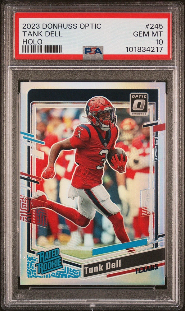 2023 Panini Donruss Optic 245 Tank Dell Holo PSA 10