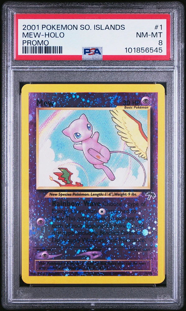 2001 Pokemon Southern Islands Promo 1 Mew-holo PSA