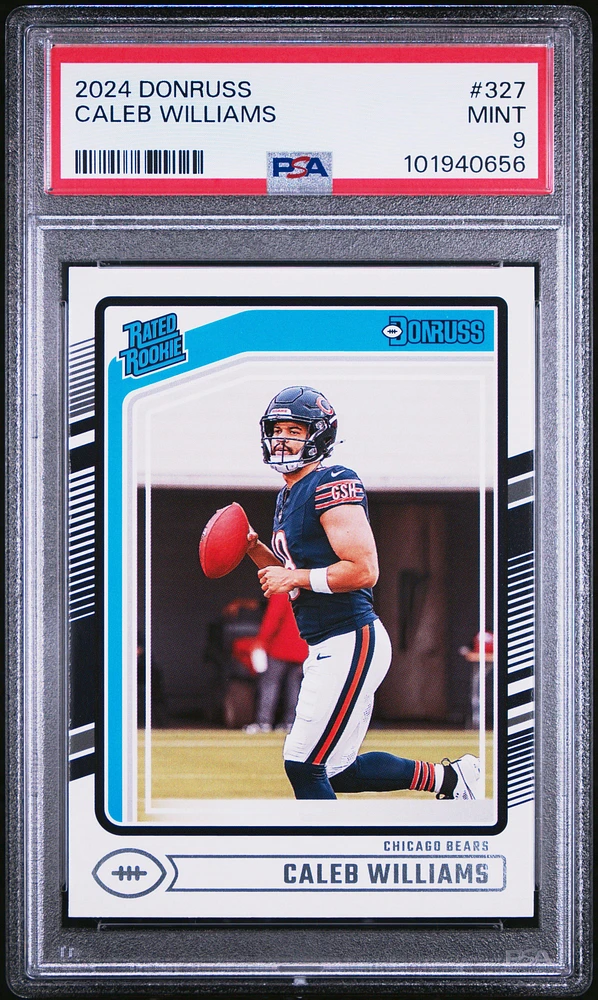 2024 Panini Donruss 327 Caleb Williams PSA