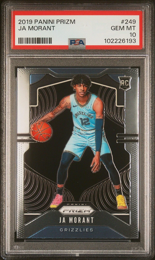 2019 Panini Prizm 249 Ja Morant PSA