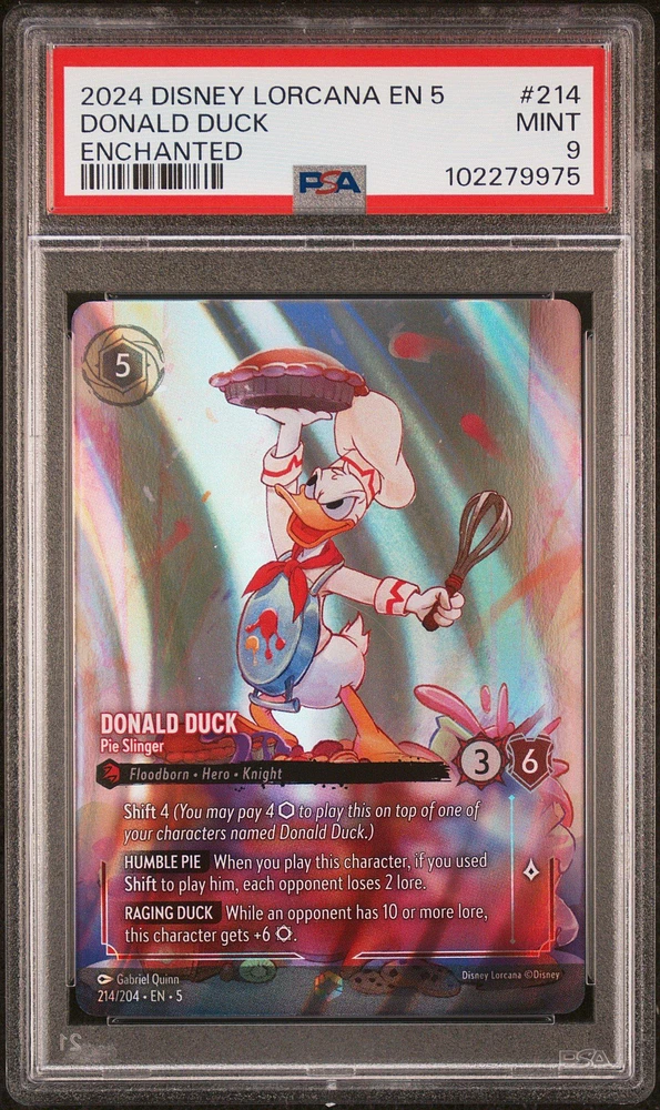 2024 Disney Lorcana En 5-shimmering Skies 214 Donald Duck