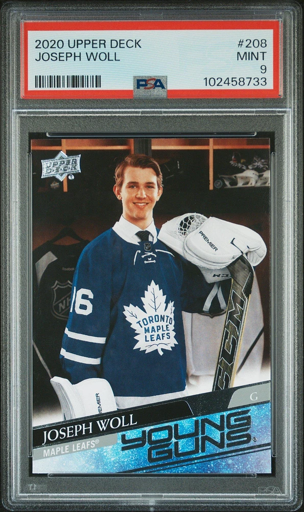 2020 Upper Deck 208 Joseph Woll PSA