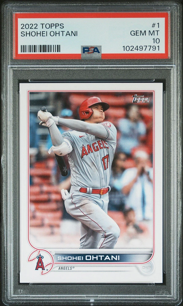 2022 Topps 1 Shohei Ohtani PSA