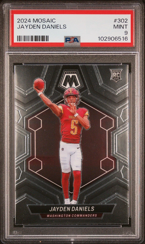 2024 Panini Mosaic Jayden Daniels PSA