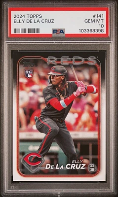 2024 Topps 141 Elly De La Cruz PSA