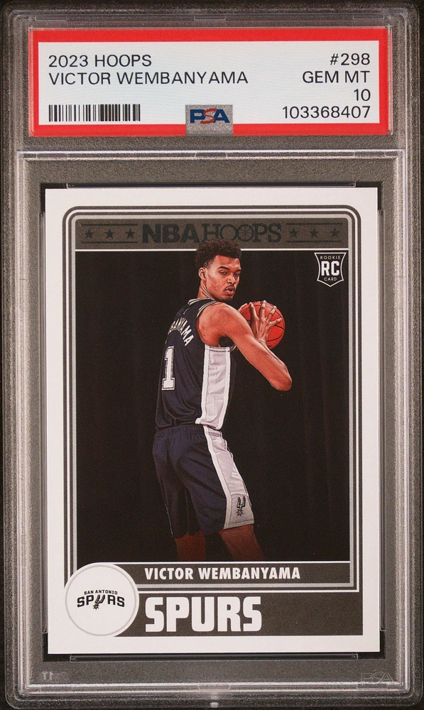 2023 Panini Nba Hoops 298 Victor Wembanyama PSA