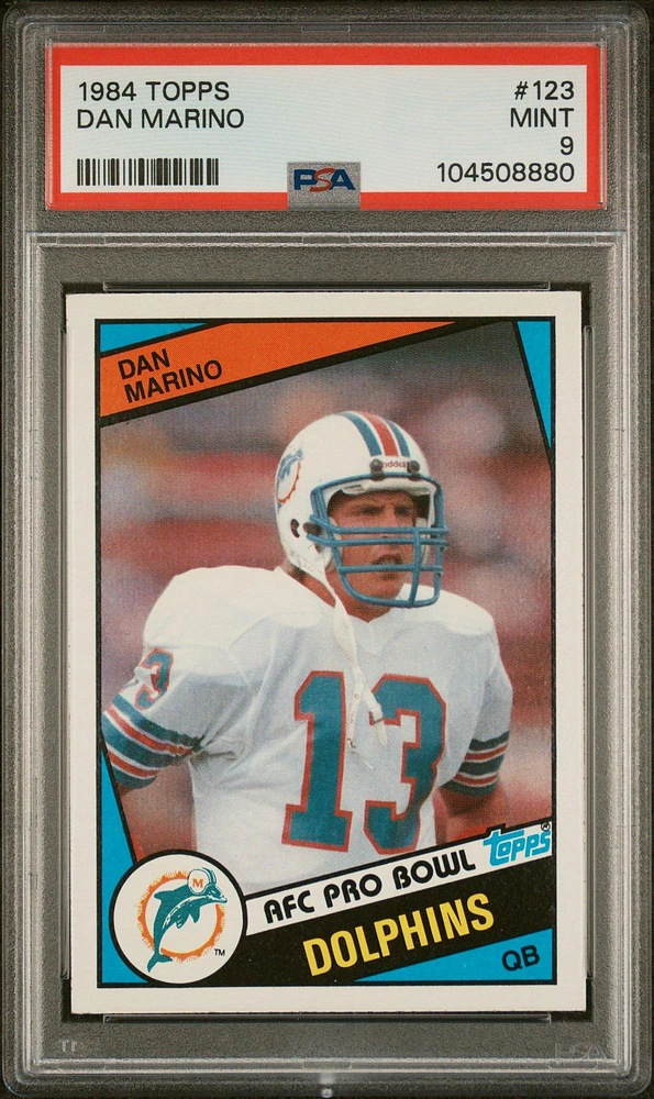 1984 Topps 123 Dan Marino PSA