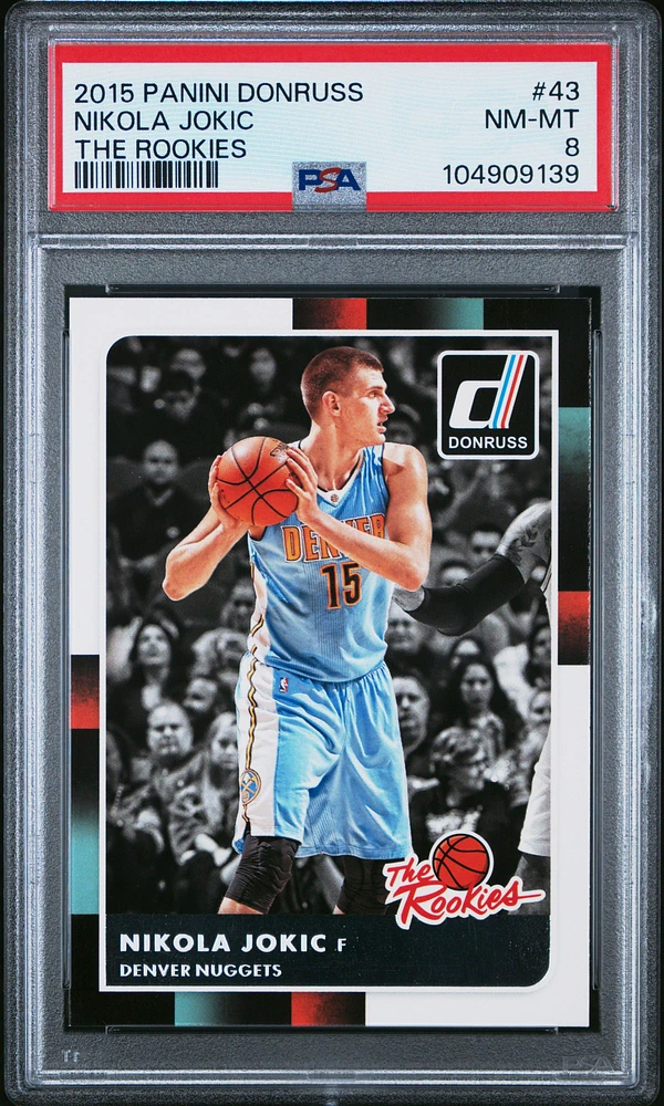 2015 Panini Donruss The Rookies 43 Nikola Jokic PSA