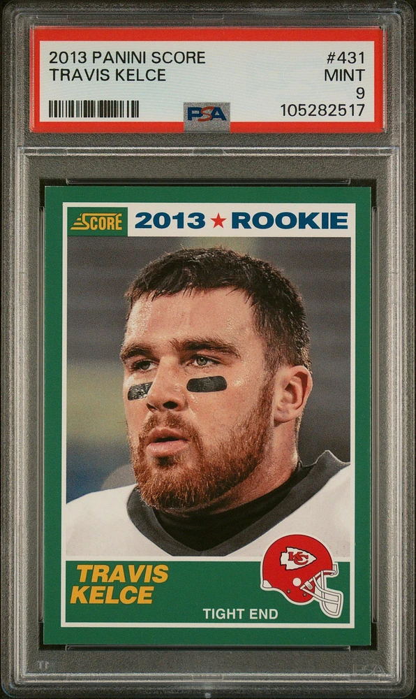 2013 Panini Score 431 Travis Kelce PSA