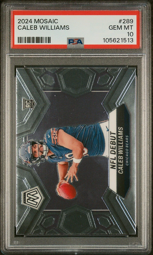 2024 Panini Mosaic 289 Caleb Williams PSA 10