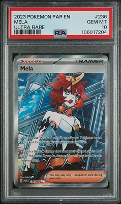 2023 Pokemon Par En-paradox Rift 236 Mela Ultra Rare PSA 10