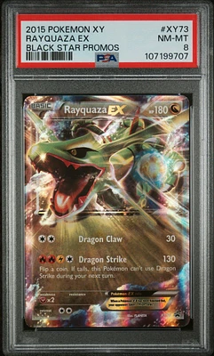 2015 Pokemon Xy Black Star Promos Xy73 Rayquaza Ex PSA