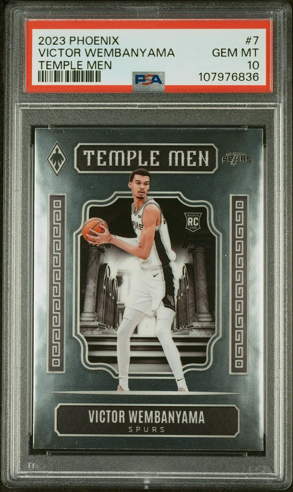 2023 Panini Phoenix Temple Men 7 Victor Wembanyama PSA 10
