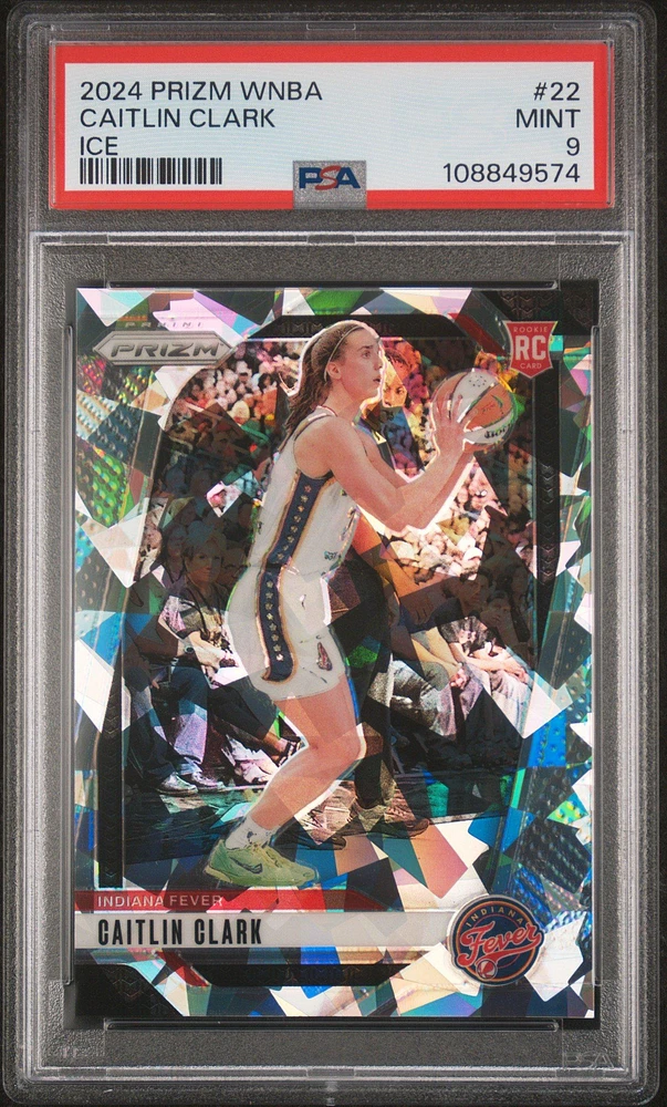 2024 Panini Prizm Wnba Caitlin Clark Ice PSA