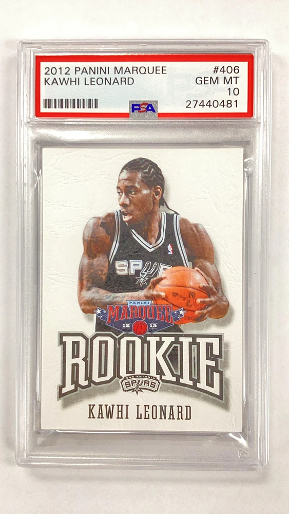 2012 Panini Marquee 406 Kawhi Leonard PSA 10
