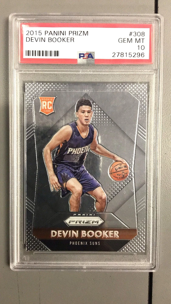 2015 Panini Prizm 308 Devin Booker PSA