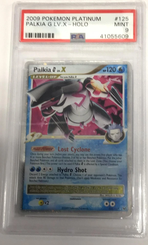 2009 Pokemon Platinum 125 Palkia G Lv.x-holo PSA 9