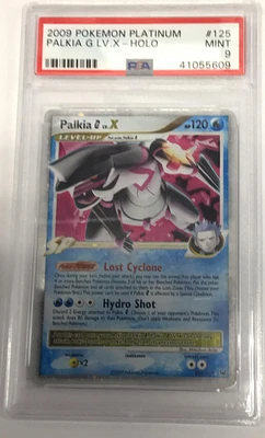 2009 Pokemon Platinum 125 Palkia G Lv.x-holo PSA 9