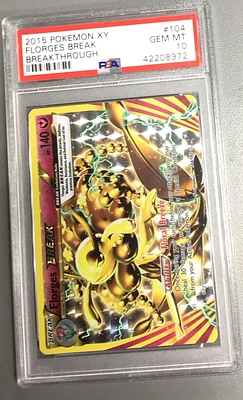 2015 Pokemon Xy Breakthrough 104 Florges Break PSA 10