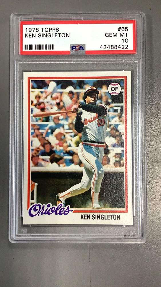 1978 Topps 65 Ken Singleton PSA 10