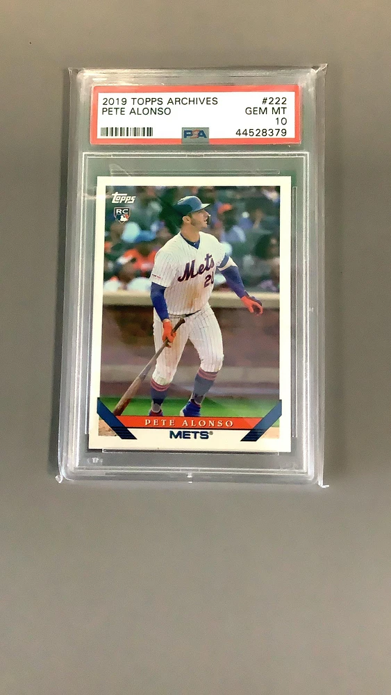 2019 Topps Archives 222 Pete Alonso PSA 10