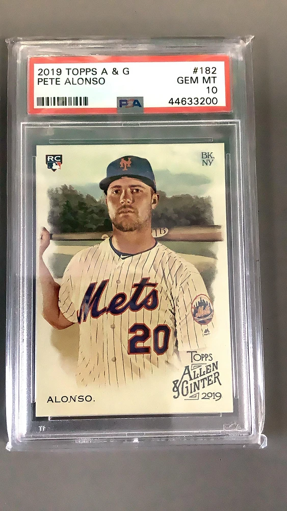 2019 Topps Allen & Ginter 182 Pete Alonso PSA 10