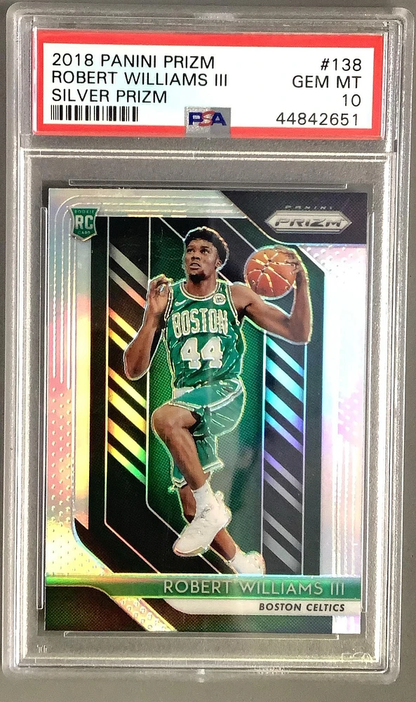 2018 Panini Prizm 138 Robert Williams Iii Silver Prizm PSA 10