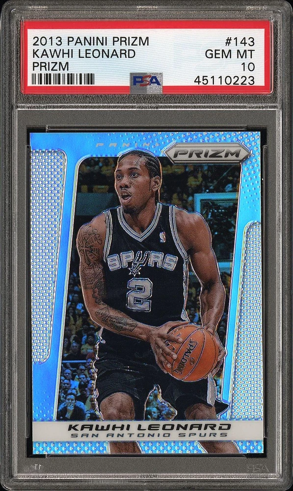 2013 Panini Prizm 143 Kawhi Leonard Prizm PSA 10