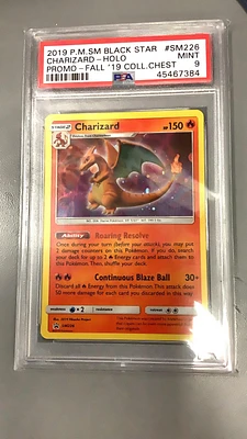 2019 Pokemon Sm Black Star Promo Sm226 Charizard PSA 9