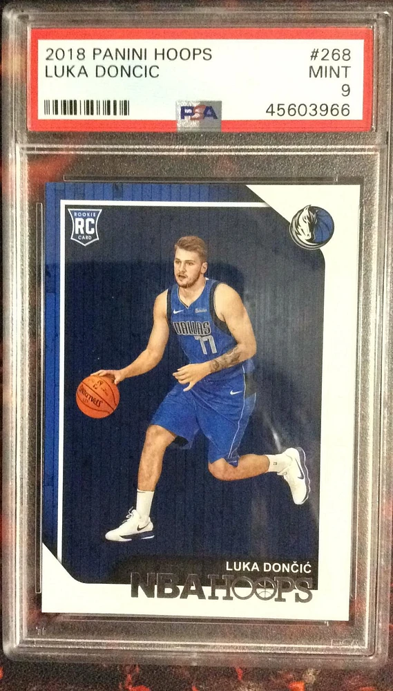 2018 Panini Hoops 268 Luka Doncic PSA