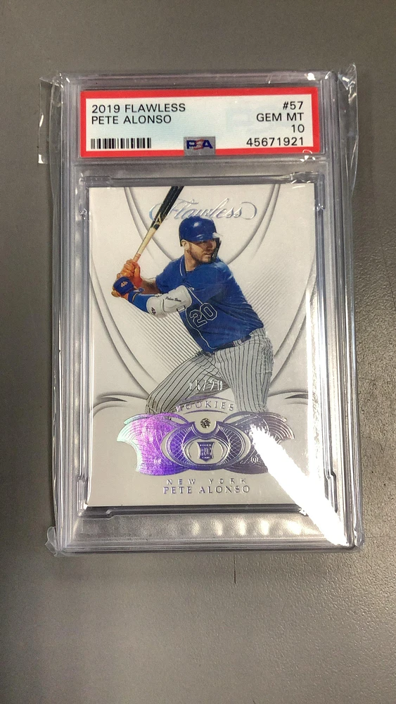 2019 Flawless 57 Pete Alonso PSA 10